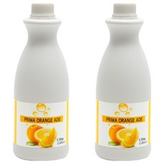 프리마 오렌지농축에이드, 1.12kg, 2개