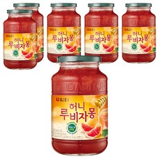 담터 허니 루비자몽, 1kg, 1개입, 6개