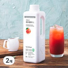 프룻스타 레드자몽 베이스, 1kg, 2개