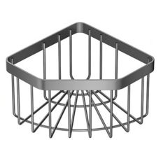 304不鏽鋼通風免釘瀝水籃, 13.5 x 18.5 x 8.5cm, 灰色, 1個