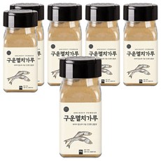 바른미각 국산 구운멸치가루, 60g, 6개