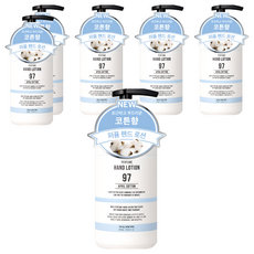 더블유드레스룸 대용량 퍼퓸 핸드로션 에이프릴코튼, 280ml, 6개