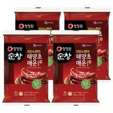 清淨園 糙米韓式太陽草辣椒醬 辣味版, 500g, 4個