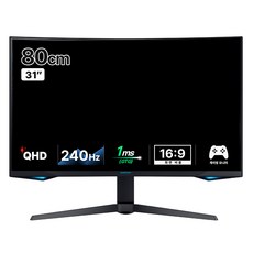 삼성전자 QHD 오디세이 게이밍 모니터, 80cm, G7 C32G75T
