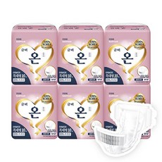 KUNBI 男女通用 On 寬版魔鬼氈成人尿布褲 SGA418, 6個, 10枚入