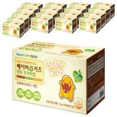 뉴트리디데이 베이비앤키즈 락토프리미엄 유산균, 60g, 18개