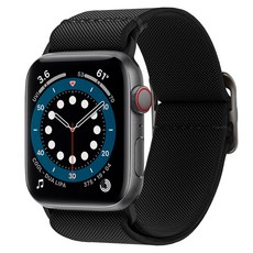 Spigen Apple Watch 錶帶 Lite Fit, 黑色