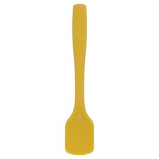 코지테이블 국산 실리콘 요거트 미니스푼 15cm, 1개, 옐로우