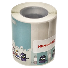 Niimbot 精臣 B21S/B1 8m專用防水貼紙三麗鷗男團 帥氣型男, 50 x 60mm, 125張, 1捲