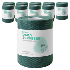 닥터퓨리 데일리수세미 소형, 다크그린, 10개