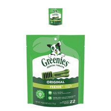 그리니즈 강아지 덴탈껌, 티니 오리지널, 170g, 2개