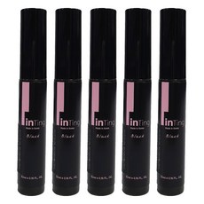 래쉬앤브로우 틴팅 속눈썹 코팅 영양제 Black, 10ml, 5개