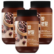 건강스토리 국내산 밤 분말, 300g, 3개