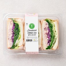 그린래빗 크랜베리 치킨 샌드위치 140g x 3개입, 420g, 1개