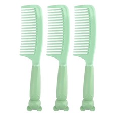鯨魚馬卡龍可愛動物梳子, 3個, 薄荷鼠