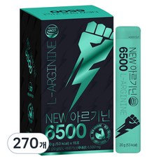 라이프힐 NEW 아르기닌 6500, 20g, 270개