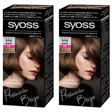 syoss 絲蘊 沙龍級蓋白染髮劑 溫和遮蓋白髮 持久顯色 護髮, 3N名媛亮褐, 2盒