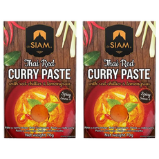 deSIAM 泰式紅咖哩膏, 70g, 2包