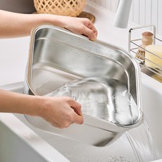 WAGENSTEIGER 不鏽鋼304方形洗滌盆, 1個, 單一顏色