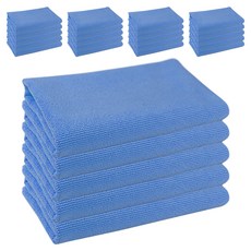 World Clean 無縫線厚實抹布 藍色, 25個