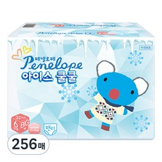 페넬로페 아이스 쿨쿨 팬티기저귀 남여공용, 6단계, 256매