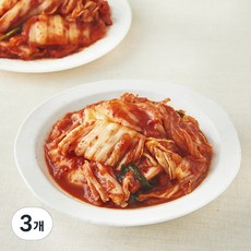 모산김치 갓 담근 썰은 배추김치, 1.5kg, 3개