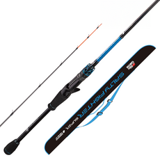 Abu Garcia Salt Fighter超級Kawakagashi 180 9大1動作船上海鱈魚釣魚竿, 混合顏色