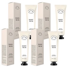 다퓸 바이 코코도르 시그니처 퍼퓸 핸드크림 화이트머스크, 60ml, 4개