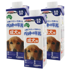 DoggyMan 多格漫 澳洲犬用牛奶 幼犬用, 3入, 250ml, 牛奶