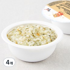 짱죽 중기 9개월부터 이유식 전복영양죽, 200g, 4개, 전복