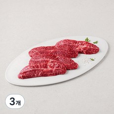 참연한우 어린암소 부채살 1등급 구이용 (냉장), 200g, 3개