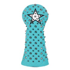 STATE APPAREL 星星鉚釘開球木桿桿頭套, 新薄荷綠, 1個
