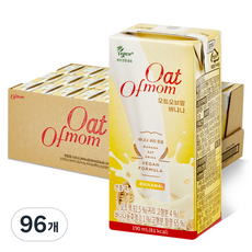 오브맘 오트오브맘 바나나 귀리 음료, 96개, 190ml