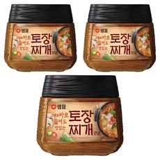 샘표 토장 찌개양념, 450g, 3개