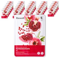 Ricocell 自然修護面膜 石榴 23g, 60片