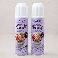타투아 초코 무스, 250g, 2개
