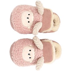 BEBEMARU 兒童毛絨羊造型鞋 9816