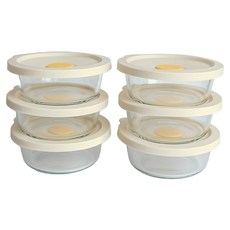 Salda Happy Smile 一餐飯保鮮盒, 6個, 400ml