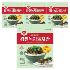 바다모아 광천 녹차 돌자반, 55g, 4개