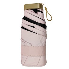 迷你抗UV口袋傘 UPF50+防曬 99%抗紫外線, 櫻花粉