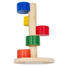 Carno 卡諾 倉鼠彩雲梯 玩具, 木頭, 1個