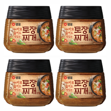샘표 토장 찌개양념, 450g, 4개