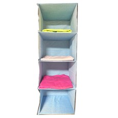 마켓감성 걸이식 수납함 4칸형, 랜덤 발송, 1개