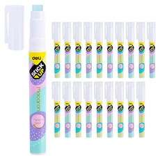 得力馬卡龍超薄膠棒EA23810隨機發貨, 2.6克, 20個