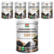 薌匯 芝麻黑豆粉, 含黑豆、黑米、黑芝麻, 高鈣、高纖、高鐵, 養生聖品, 430g, 1罐, 5罐