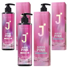 제이숲 컬러제이 오로라 보색 샴푸 핑크, 380ml, 3개