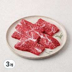 더미트 한우 삼각살 1+등급 구이용 (냉장), 200g, 3개