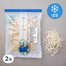 바다원 백진미 오징어채 (냉동), 300g, 2개