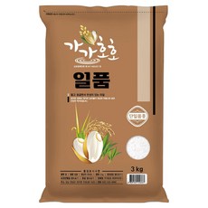 가가호호 일품 쌀, 3kg, 1개, 특등급