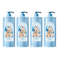 BOUQUET GARNI 保濕沐浴乳 嬰兒爽身粉香, 1.5L, 4個